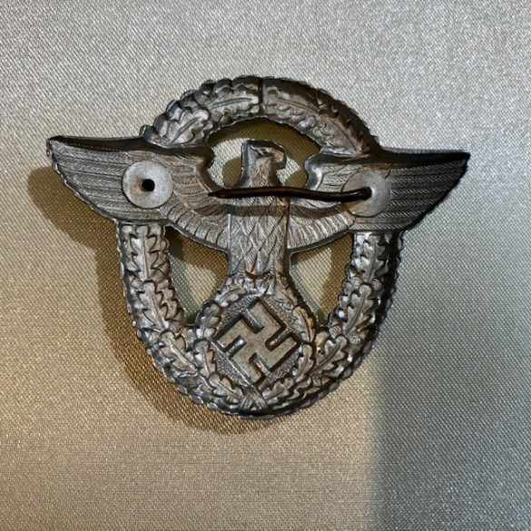 WW2 German Police Cap Badge 1